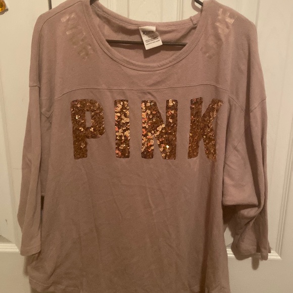 PINK Victoria's Secret Tops - Pink Victoria Secret shirt